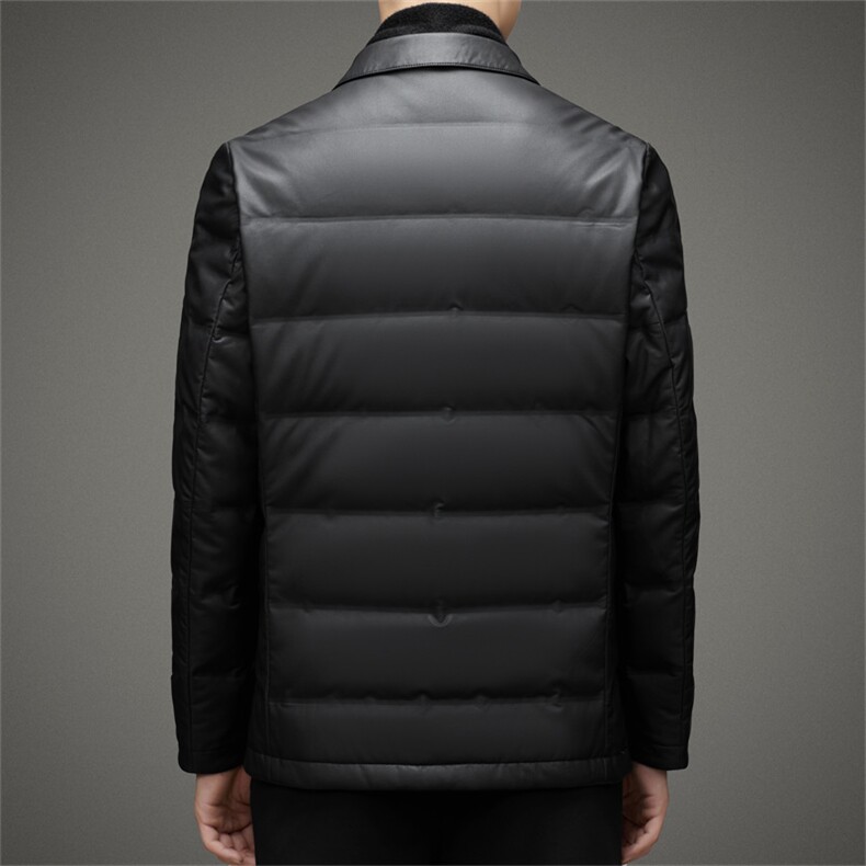 BH2298钱塘2020-2中年男士冬季厚款商务休闲简约羽绒西服P270,男装西服,钱塘207-2