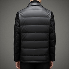 BH2298钱塘2020-2中年男士冬季厚款商务休闲简约羽绒西服P270，男装西服，钱塘207-2