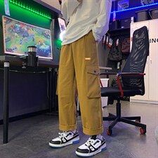 日系裤直筒春季青春流行九分裤时尚潮牌休闲裤D319P38,男装休闲裤,星座1116-2