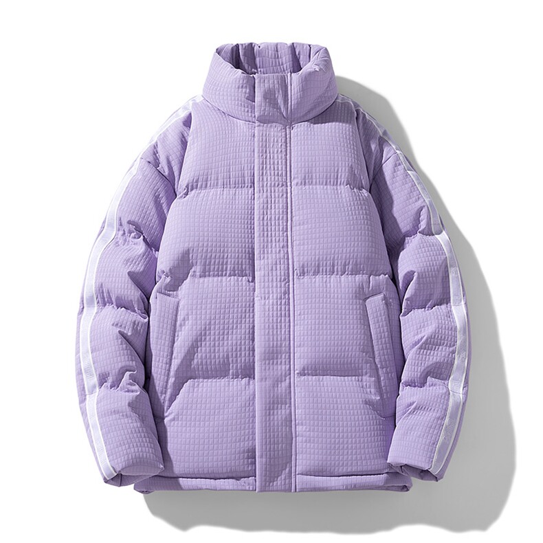 白底可二开潮牌棉衣2026冬加厚棉袄外套宽松面包服A436-1916-P75,男装棉衣,电商A436
