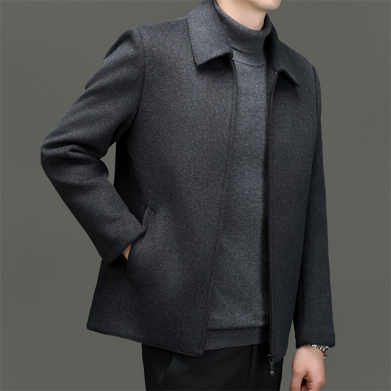M11301-6钱塘2020-3商务休闲简约新款秋冬季中年男士西服P245,男装夹克,钱塘207-3