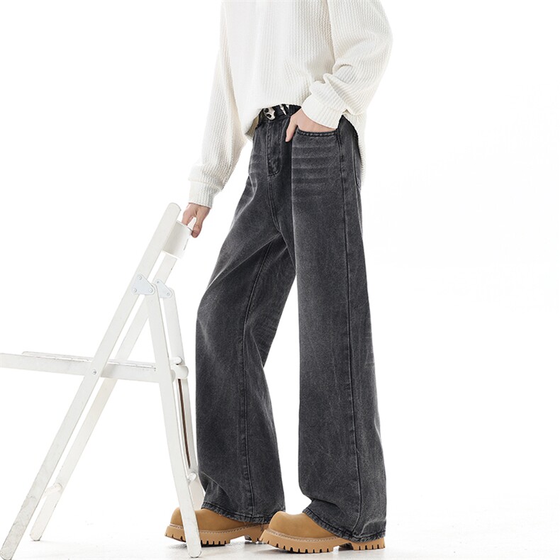 春节新款2026刺绣猫须微喇叭牛仔裤XZ906-1-K1304特价P43控88，男装牛仔裤，星座906-1（原电商a316-2）