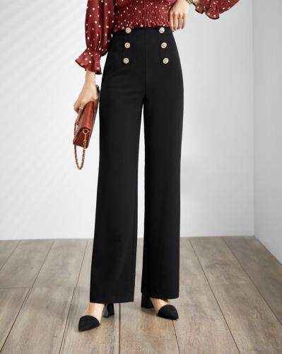 【选货】淑女阔腿长裤，定制面料，品质工艺，女装，苏诗丁