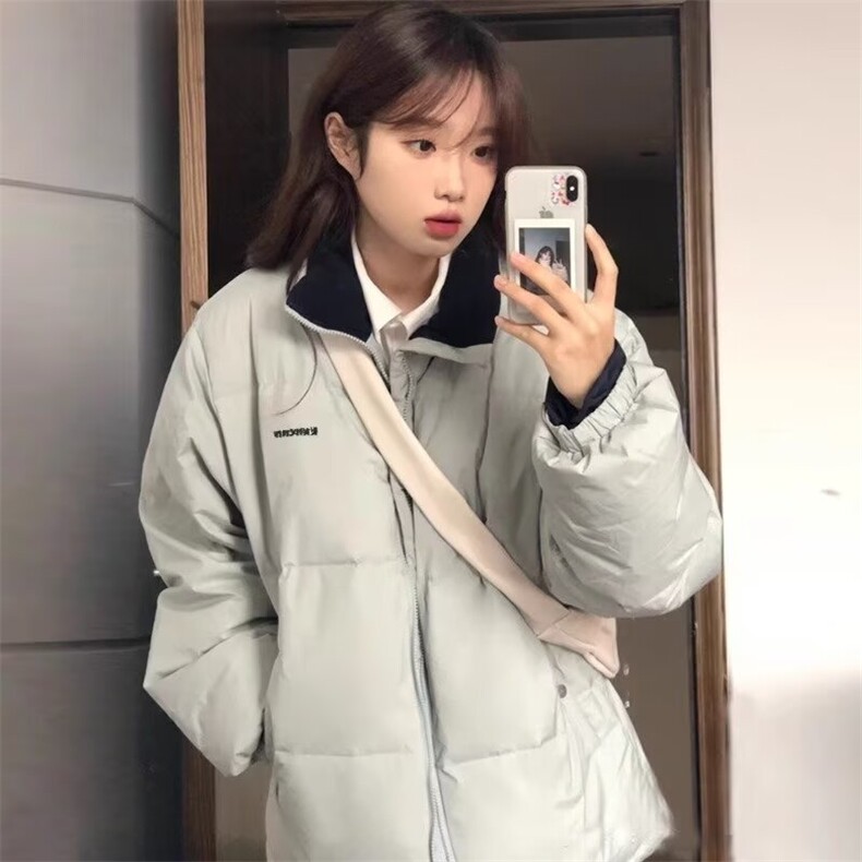 冬季棉衣女小个子面包服2025新款韩系棉服潮棉袄外套常规拉链标准,男装棉衣,星座506A