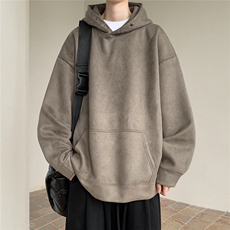重磅oversize连帽卫衣男潮牌加绒美式复古宽松大码情侣外套上衣服，男装卫衣，星座1303B