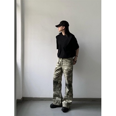 【有货】cleanfit迷彩工装裤男美式vibe风裤子高街N0088CC-特P48，男装工装外套，星座1007（原301D）