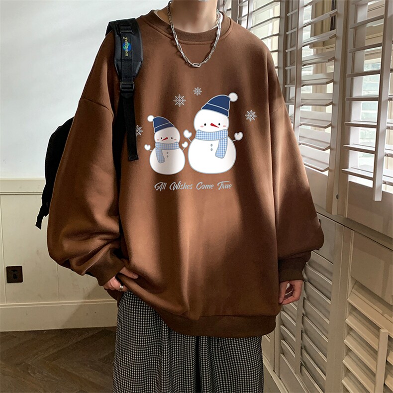 圆领卫衣男超大码胖子肥佬大号长袖t恤S6439-P28,男装T恤,电商A040