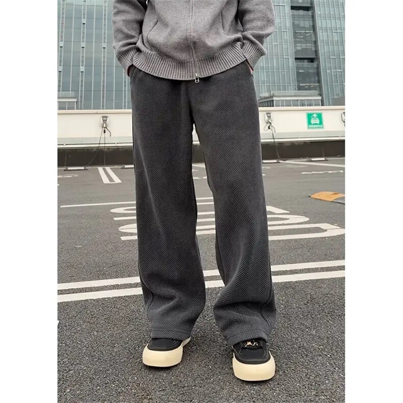 1506-1/KJ731/P49新款宽松休闲裤男韩版潮流百搭裤子,男装休闲裤,星座1506-1
