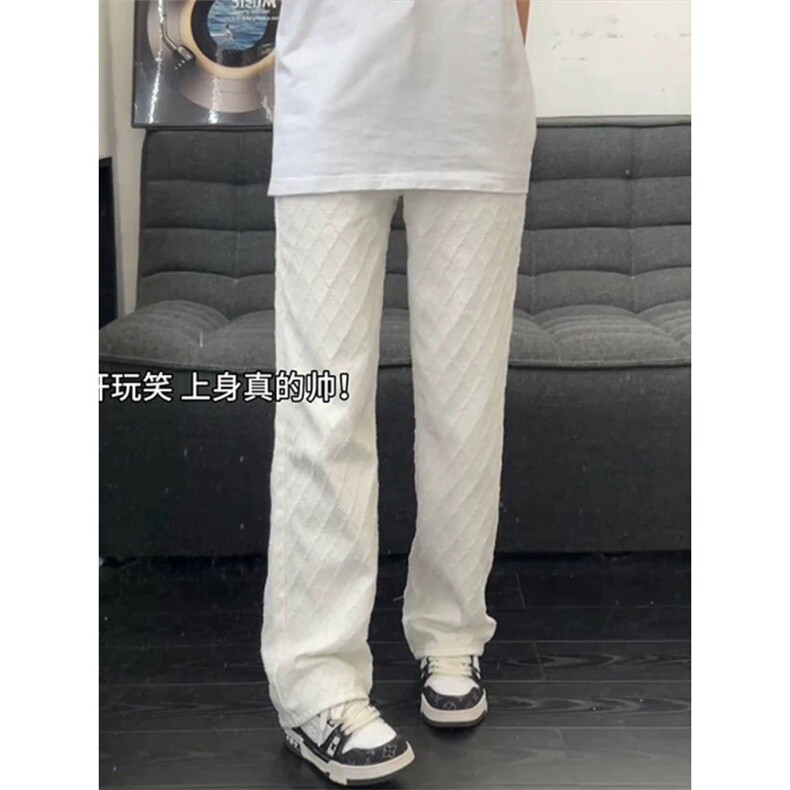 美式提花菱格牛仔裤ZK0436-特批42,男装牛仔裤,星座313A(原308A-2)