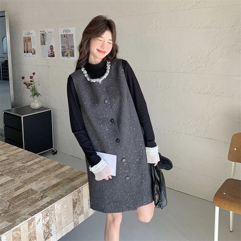 新款现货主推小香风背心裙二件套2501-P175-K258,女装套装/套裙,2C129