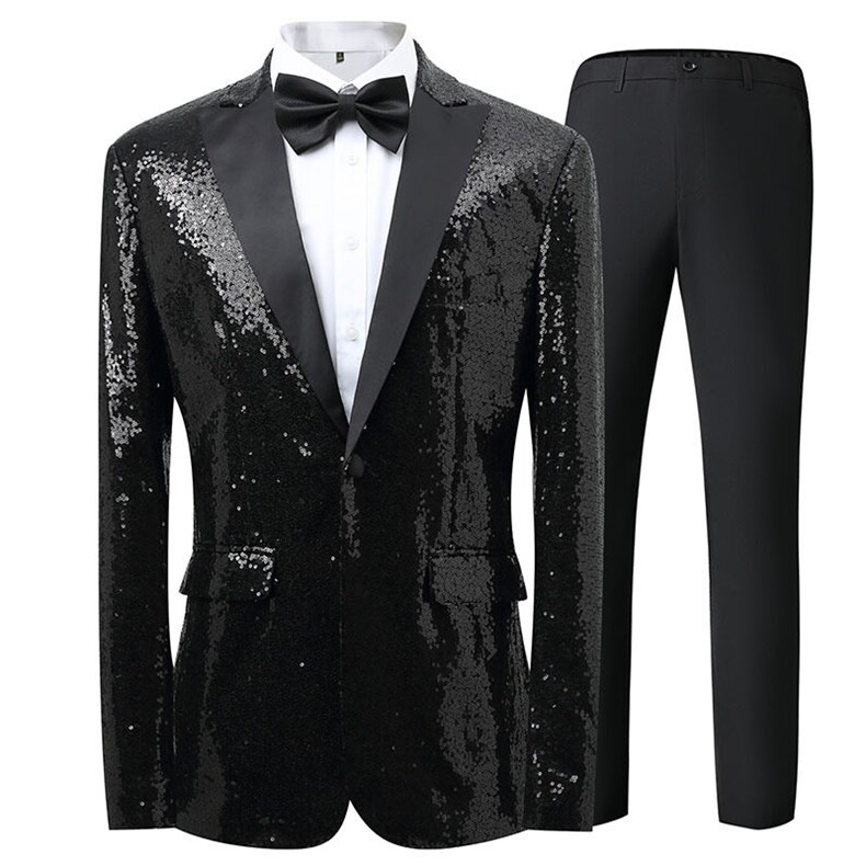T3Z8619P155韩版设计师男士西装三件套欧美舞台演出服西服套装男,男装西服,星座510A-2