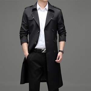 BH2168钱塘2020-2秋季新款男中长款商务休闲夹克外套量大价优P175图片