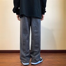 22秋新款麂皮休闲宽松oversize港风束脚休闲裤B266-X828-P60，男装休闲裤，星座B257-1