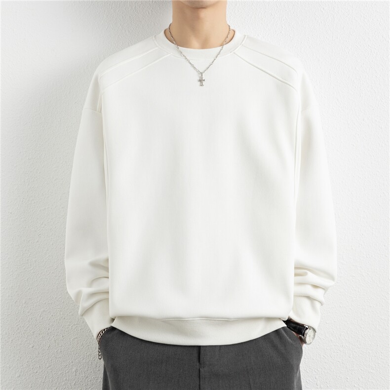 春季男青年休闲百搭卫衣男士长袖T恤打底衫JVW708-P60，男装T恤，星座1105-3