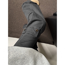 直筒裤工装休闲裤男女美式高街潮牌长裤子K7030-P53，男装休闲裤，电商D202-1