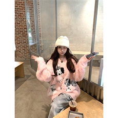 狗狗毛衣男女秋冬慵懒氛围感软糯休闲上衣AMY470-P53，男装针织衫/毛衣，星座208-5