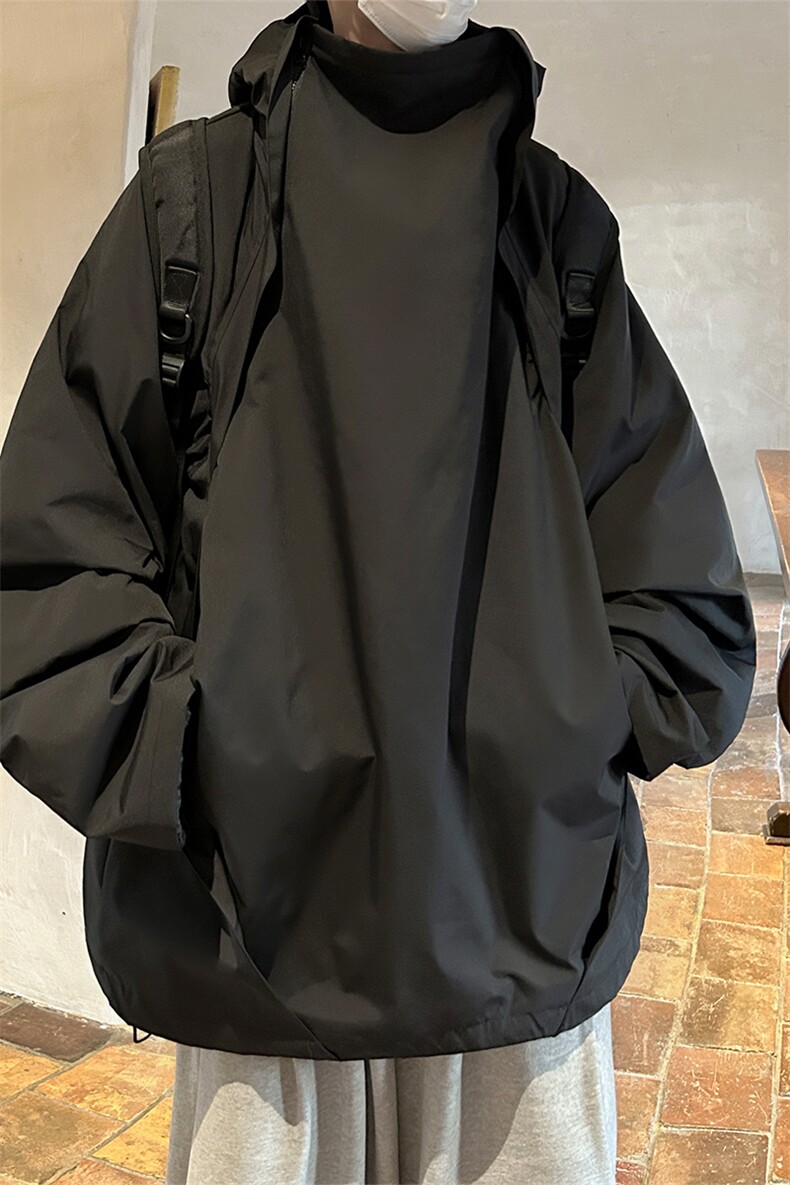 防风防水！棉衣男冬季防水冲锋衣男连帽棉服棉袄外套CP22JM-P100,男装夹克,电商B371