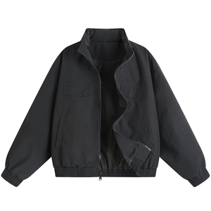 JK009平铺白底 春季工装美式游骑兵夹克 聚酯纤维(M-5XL)TP55图片