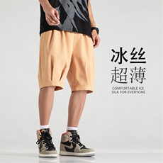 男士短裤2025新款夏季薄款宽松潮流冰丝休闲五分裤A125-6601-P20,男装牛仔裤,电商A125,电商基地 男士短裤2025新款夏季薄款宽松潮流冰丝休闲五分裤A125-6601-P20,男装牛仔裤,电商A125,电商基地