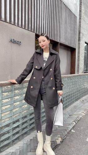 风衣,女装风衣,红时流