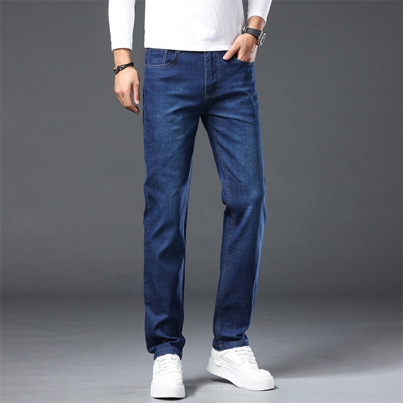 高性价比走量款高质量牛仔裤男直筒宽松修身商务休闲裤子主推款，男装牛仔裤，星座224-3