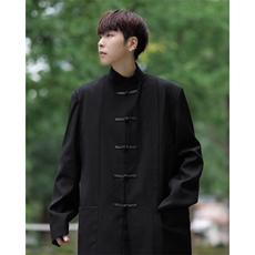 dk制服新中式立领民中山装风班服复古小众西服外套JW1158，男装夹克，星座1116A-1（原606A）