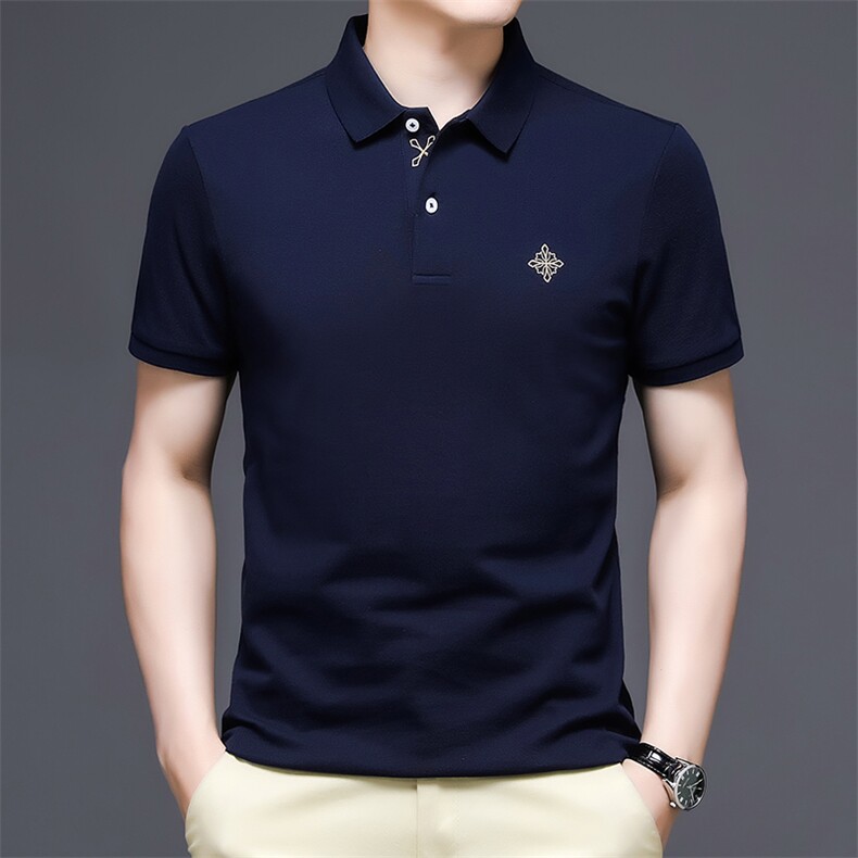 夏季男士无尘工艺时尚休闲短袖Polo衫T恤共12个颜色XH28111-P68,男装Polo衫,星座1105-3