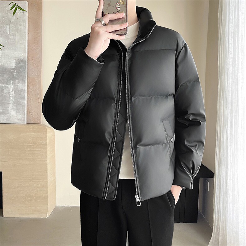 轻熟风~冬季短款面包服皮棉衣E002/P125,男装棉衣,电商B331