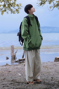 2025重磅冲锋衣内胆半拉链翻领POLO衫高领卫衣男WY77077P65控88图片