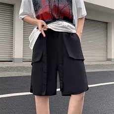 短裤男夏季薄款高街潮牌宽松大裤衩ins休闲运动篮球五分裤子，男装休闲裤，星座716-4