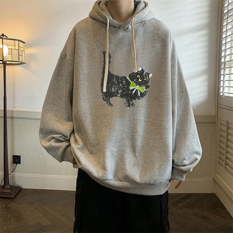 连帽卫衣男大码胖子帽衫大号运动服WY2413-P35,男装卫衣,电商A040
