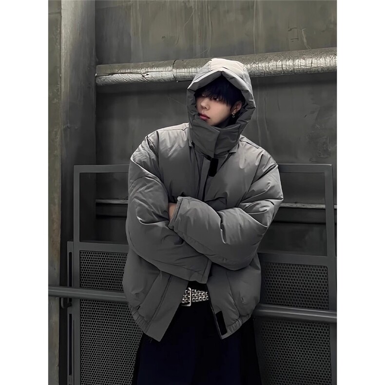 网图高街棉衣加厚面包服解构连帽立领棉服外套A025-TY12530-P95,男装棉衣,电商A025