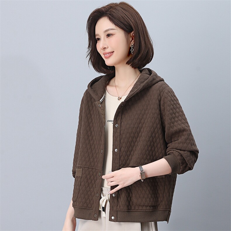 2026春秋季时尚简约大方气质优雅显瘦休闲百搭潮流短外套，女装短外套，独衣靓