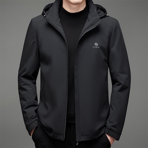 羽绒服男可脱卸帽中年男士休闲宽松爸爸冬装外套MNSA2108-P270图片