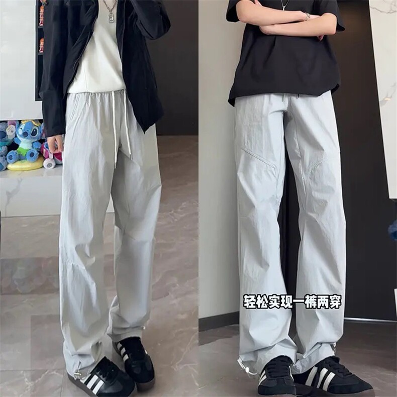 ZK618-P36 窄版弹力速干裤男女夏季薄款cleanfit直筒裤图片