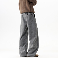 【现货】K538-常规P45控88加绒P50-控98宽松卫裤直筒休闲裤，男装休闲裤，电商B335