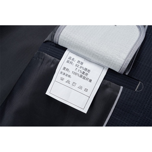 ZL6M8802男式秋季新款长袖薄款西服休闲商务便服西装单西图片