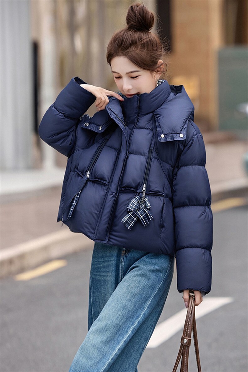 【大货已出】羽绒服女冬季今年流行气质高级感加厚保暖羽绒服外套,女装羽绒服,韩蔻秀
