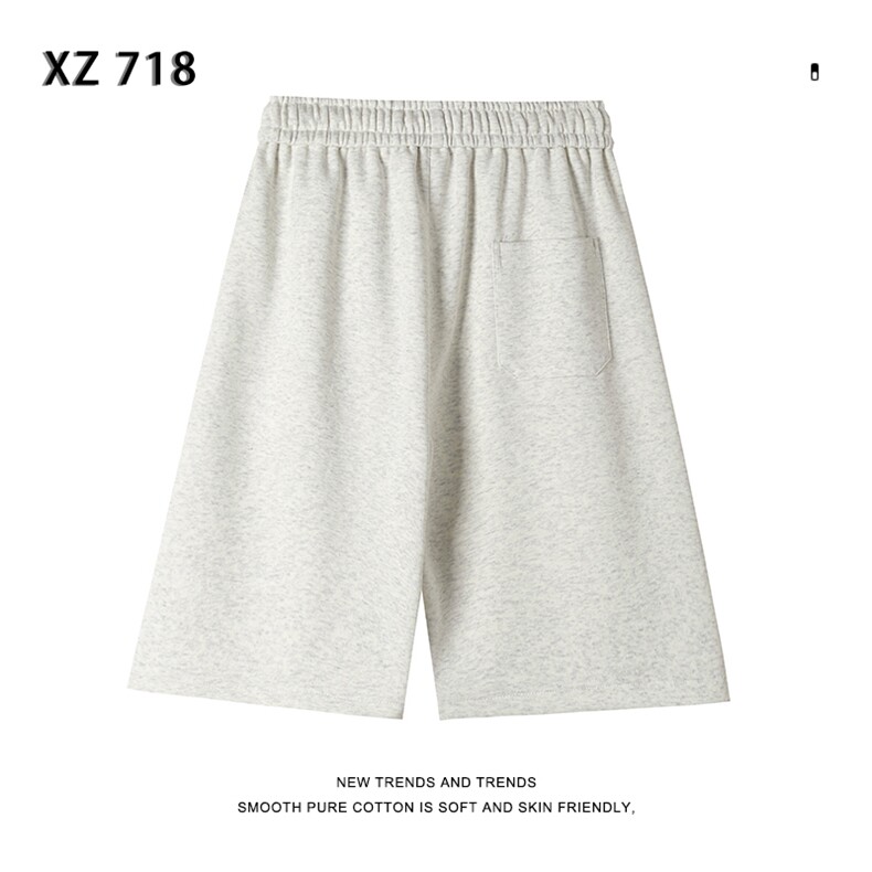 夏季运动短裤男宽松华棉五分裤烫画工艺休闲裤XD1717特批35,男装休闲裤,星座718