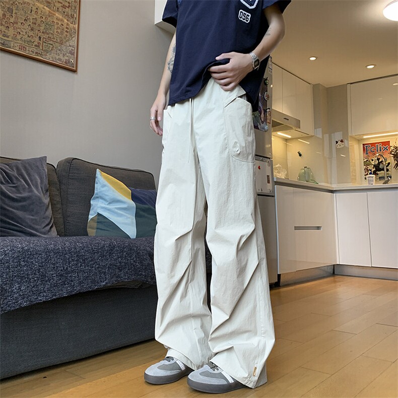 夏季防晒速干冰丝微弹工装伞兵休闲裤XZ604-K208-特P35控68,男装防晒衣,星座604