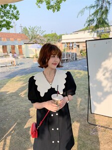 现货连衣裙，女装连衣裙，约她