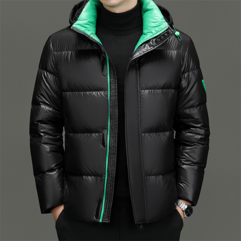 冬季男士鸭绒羽绒服时尚面包服保暖防寒加厚加绒品质潮服男外套,男装羽绒服,钱塘6003（原4033）
