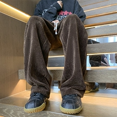 新款灯芯绒工装休闲裤长裤M~5XLXZ604-KG63-P50控68，男装工装外套，星座604