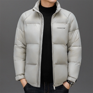 棉服男冬季立领加厚棉衣韩版夹棉夹克外套男装潮流保暖棉袄面包服