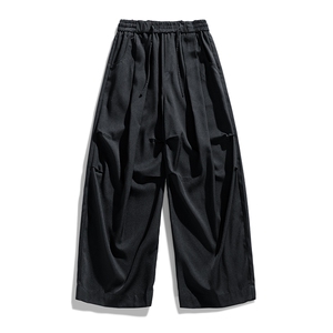 春季新款现货男女同款直筒弯刀休闲裤DSA157B-K2609-P43图片