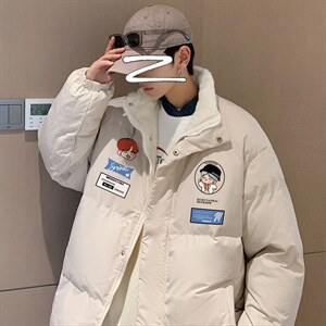 ！2023冬季新款男士加绒加厚棉衣立领棉百搭外套MY110特P78图片