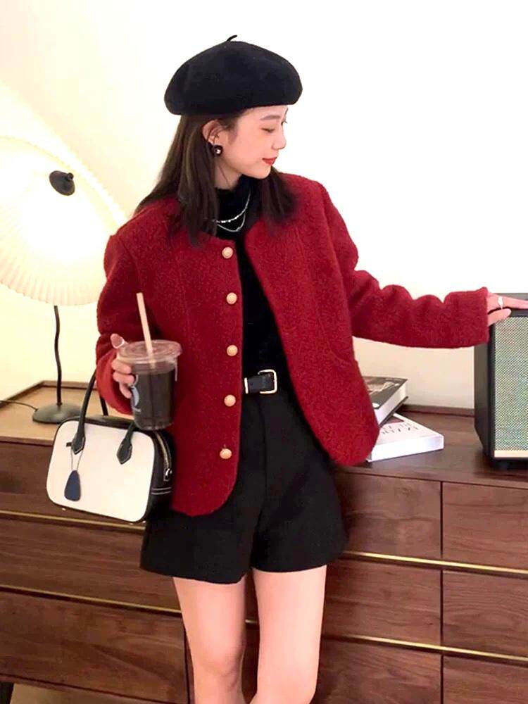 羽绒内胆小香外套，其它，卡薇尔