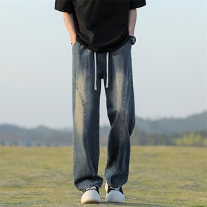 高街美式牛仔裤直筒时尚潮牌宽松男款裤子 K760 特批-40图片