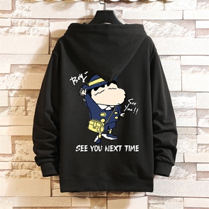 KS21240-P38  连帽开衫卫衣男运动外套大码班服 砖墙图片