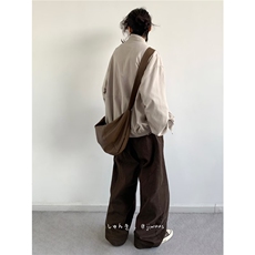 得物品质春款男女立领夹克衫工装拼接潮款外套JK0151P75，男装夹克，星座1013-1